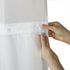 Hookless RBH14BS01 It’s A Snap! PEVA Snap-In Shower Curtain Liner, 70x69 In., Frost