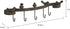 Lavish Home Decorative Birds on Ribbon Cast Iron Shabby Chic Rustic Wall Mount Hooks for Coats, Towels, Hats, Scarves, Jewelry, and More, (L) 19.25?x (W) 3.75?x (H) 6?