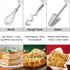 Hand Mixer Electric 120W Handheld Mixer 5 Speeds for Baking Cake Egg Cream Food Beater, Turbo Boost/Self-Control Speed + 5 Speed + Eject Button + 5 Stainless Steel Accessories