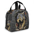 3d Dinosaur Lunch Bag for Men Women Insulated Lunch Box with Front Pocket for Work Reusable Cooler Tote Bag for Office School Picnic Hiking Beach