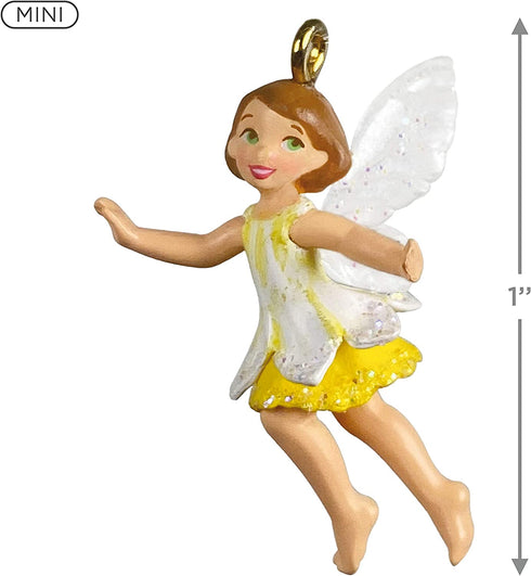 Hallmark Keepsake Christmas Ornament 2021, Mini Dainty Daffodil Fairy, 1"
