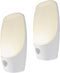 Energizer LED Automatic Night Lights, Plug-in, Soft White, Light Sensing, On at Dusk, Off at Dawn, Energy Efficient, Ideal for Bedroom, Bathroom, Kitchen, Hallway, Staircase, 37101, 2 Pack,