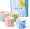 LA BELLEF‰E Scented Candles Valentines Day Gifts for Her, Ceramic Candles for Home Scented, Natural Soy Candles for Relaxing Spa, Bath Aromatherapy, Yoga