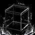 8 Pieces Clear Acrylic Plastic Square Cube Jewelry Box Mini Storage Box Mini Square Containers with Lids Storage Candy Box for Candy Pill and Tiny Jewelry (2.6 x 2.6 x 2.6Inch)