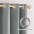 CHHKON Outdoor Velvet Curtains for Patio Clearance Waterproof Pergola Curtain Indoor Drapes Blackout Curtains 108 Inch Long Privacy Screens and Panels with Grommet