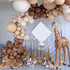 Brown Balloon Garland Arch Kit-149pcs Blush Brown White Gold Balloons for Baby&Bridal Shower, Birthday Party, Wedding, Grad, Anniversary Party
