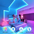 Led Strip Lights 65.6ft (2 Rolls of 32.8ft) RGB Light Strips with 44 Keys IR Remote, 5050 SMD Color Changing LED Strip Lights Flexible Tape Light Kit Controller for Kitchen Home Party