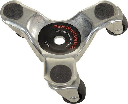 Vestil LEG-D Specialty Leg Dolly, 200 lbs Capacity, 5-3/4" Length x 6-3/8" Width