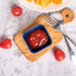 Delling 3 Oz Ceramic Dip/Dipping Bowls Set - Dipping Soy Sauce Bowl/Dishes Small Sauce Bowls Cups for Sushi Tomato Sauce, Soy, BBQ-Chip and Serving Bowl Set - Set of 6,Colorful