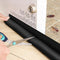 Lazy Monk Foam Door Draft Stopper 32 - 36 Inch Bottom Gap Filler One Sided, Under Door Breeze Blocker Weather Strip Cold Warm Air Wind Insulator Seal, Sliding Door Noise Reduction Sound Proof Cover