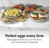 Hamilton Beach 3-in-1 Electric Hard Boiled Egg Cooker, Poacher & Omelet Maker, Holds 14, Black (25508)