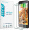 2-Pack HPTech Screen Protector For LG Rebel 4 LTE, Lml212vl Tempered Glass, 9H Hardness, Easy to Install, Bubble Free