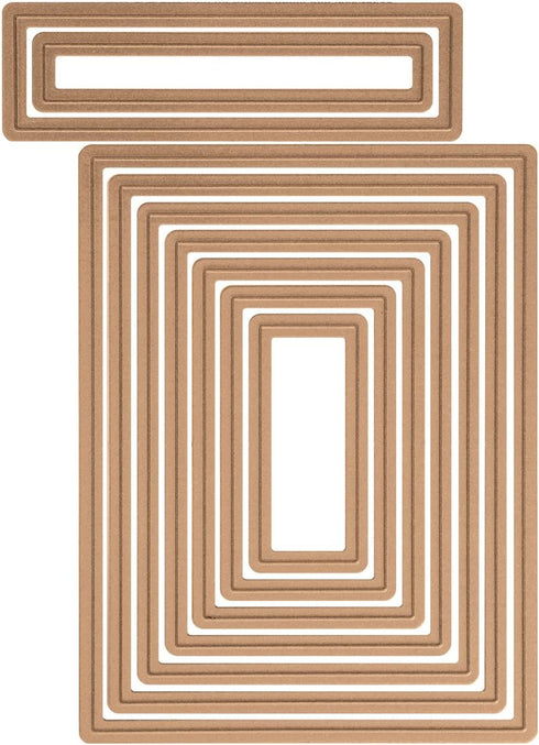 Spellbinders Nestabilities Card Creator Die Templates, A-2 Matting Basics B-S5-132