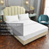 Queen Size Sheet Set White 4 Piece Bamboo Sheets Soft Breathable Fitted Sheet 15" Extra Deep Pocket Pure Luxury Hotel Collection Cooling Bamboo Bed Sheets Wrinkle Free Durable 90" x 102" Flat Sheets