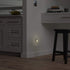 Amazon Basics LED Plug-in Night Light with Dusk to Dawn Sensor, 3/10 Lumen Dual Dimming for Bedroom, Hallway, Stairs - Round, 6-Pack, White, 2.441.542.36