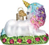 Old World Christmas Baby Unicorn Ornament, Multi