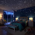 Glow in The Dark Stars and Full Moon 472 Wall Decals Big Moon Decoration for Kids Bedroom ,Galaxy Space Outer Theme ,for Ceiling ,Perfect Gift for Boys and Girls