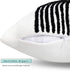 Merrycolor Boho Throw Pillows 18x18 Inches,Soft Woven Tufted Pillow Covers Square,Aesthetic Sun Pillow Case for Sofa Bedroom Living Room 1 Pcs