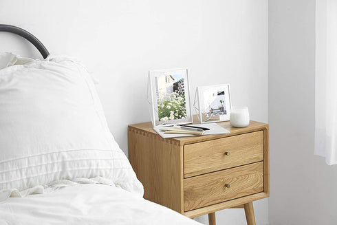 Umbra 313015-660 , White Prisma 5x7 Picture Frame for Desktop or Wall, Holds One 5?x7? Photo, 5 by 7-Inch