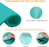 FUNYKICH Refrigerator Liners, 16PCS Refrigerator Mats Washable Shelf Liners Cabinet liner Drawer Liners Cupboard Liners Fridge Mats, Waterproof, Anti-Skid, 45x29cm, 4White/4Green/4Blue/4Orange