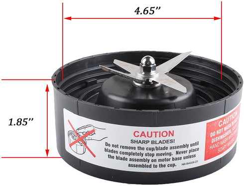 N17-1001 Blade Compatible with RX Blender Replacement Parts Fit 1700-watt Blender Juicer Mixer