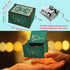 Merry-Christmas-Music-Box-Small-Gifts-Toy for Kids Mom Daughter Wife Girlfriend Wooden-Hand-Crank-Xmas-Musical-Boxes New-Year-Holiday-Birthday-Home-Party-Decoration Plays-We-Wish-You-a-Merry-Christmas