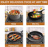 Heat Diffuser For Gas Stovetop Glass Cooktop,Upgrade Thickening Heat Diffuser Plate Fast Defrosting Tray Thawing Plate for Frozen Meat,Pot Protection for Kitchen, AHOUGER (9.4in)