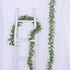 DearHouse 3 Pack Faux Eucalyptus Garland Plant, Artificial Vines Hanging Eucalyptus Leaves Greenery Garland for Wedding Backdrop Arch Wall Decor, 6 Feet/pcs UV Protected Indoor Outdoor