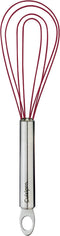 Cuisipro 8-Inch Silicone Flat Whisk, Red
