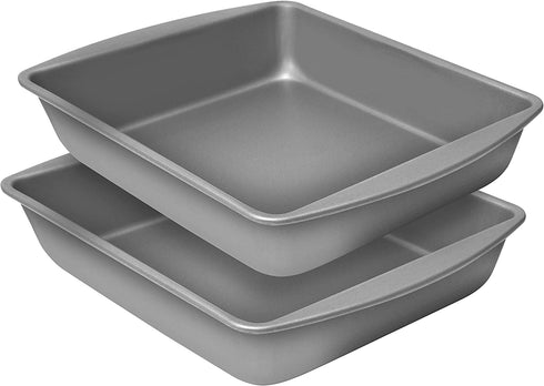 G & S Metal Products Company Baker Eze 9" Square Cake Pan, Set of 2