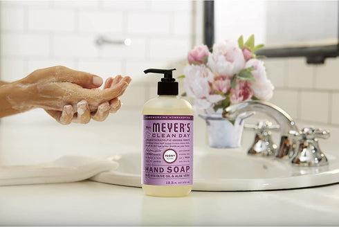 Mrs Meyers Clean Day Limited Edition Peony Scent Kitchen Basics Set