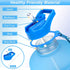QuiFit Gallon Water Bottle Motivational - with Time Marker & Straw Leak-Proof BPA Free Durable Reusable 128oz Water Jug for Fitness, Gym and Outdoor Sports
