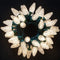 50 LED C9 Christmas String Lights, 33.14FT Fairy String Lights, Extendable Green Wire String Lights for Indoor and Outdoor, Holiday Christmas Tree Wedding Party Bedroom Decorations (Warm White)