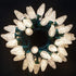 50 LED C9 Christmas String Lights, 33.14FT Fairy String Lights, Extendable Green Wire String Lights for Indoor and Outdoor, Holiday Christmas Tree Wedding Party Bedroom Decorations (Warm White)