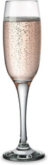 KooK Premium Clear Glass Champagne Flutes, Thin Stem, 7 ounce, Classic Champagne Glasses Pack of 8