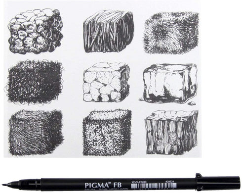 Sakura Pigma Professional Set Fine, Medium and Bold (3-PC Black Set)