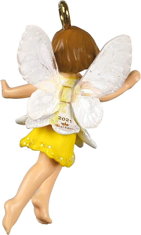 Hallmark Keepsake Christmas Ornament 2021, Mini Dainty Daffodil Fairy, 1"