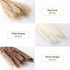 Ritattas Natural Dried Pampas Grass, 60 Pcs Pampas Grass with 20 Pcs White Pampas & 20 Pcs Brown Pampas & 20 Pcs Fluffy Reed Grass for Flower Arrangement Home Decor Wedding Boho Decor