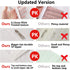 VOSIGREEN Dust Proof Garment Bags 7 Piece Set - 31 Inch Translucent Garment Covers with Full-Length Zipper for Closet Clothes Storage and Travel. Bonus: 5 Natural Cedar Ball.