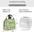 Guinea Pigs And Flowers Lunch Bag For Women Girls Kids Insulated Picnic Pouch Thermal Cooler Tote Bento Large Meal Prep Cute Bag Big Leakproof Soft Bags For Lunch Box, Camping, Travel, Fishing