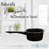 Millvado 2 Quart Granite Saucepan: Naturally Nonstick Sauce Pots - Speckled Enamel Ware Cookware - Small Sauce Pan for Cooking and Boiling - Granite Cooking Pot for Stovetop, Campfire, Outdoor Stove