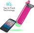 HidrateSpark TAP Smart Water Bottle, Tritan Plastic, Tap to Track Water Intake & Glows to Remind You to Stay Hydrated - Straw - Fruit Punch - 24 Oz¦