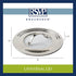 RSVP International Endurance Universal Lid with Glass Insert, Stainless Steel, Fits 5.5" - 9" | Secure Tempered Glass | Fits Frying, Sauté, Sauce, Stock Pots & Pans | Dishwasher & Oven Safe
