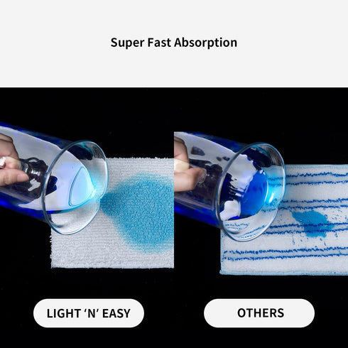 LIGHT 'N' EASY Steam Mop Pads Replacement Reusable Original for S3601/7688ANB/7688ANW/S6/S15?6pcs?