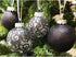 Sleetly Black Christmas Ornaments Shatterproof Ball Tree Decorations, Set of 16