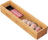 iDesign 41850 InterDesign Stackable Box-Bamboo, 3 x 12 x 2 Formbu Drawer Organizer - 3" x 12" x 2", 3" x 12"
