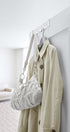 YAMAZAKI home Smart Wide Over the Door Rack, White