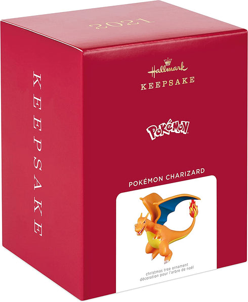 Hallmark Keepsake Christmas Ornament 2021, Pokémon Charizard