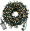 Outdoor Christmas Lights, 105FT 300 LED Christmas Tree Lights Indoor with 8 Modes, End-to-End Plug - UL Certified - Waterproof Fairy String Lights for Xmas Tree Decorations Garden Party, Warm White