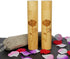 Set of 2 Small Bamboo Scattering Urns Tube for Human Ashes, ECO & Biodegradable Friendly Bamboo Spreading Cremation Tube Urn for Male Female Child Pet Ashes